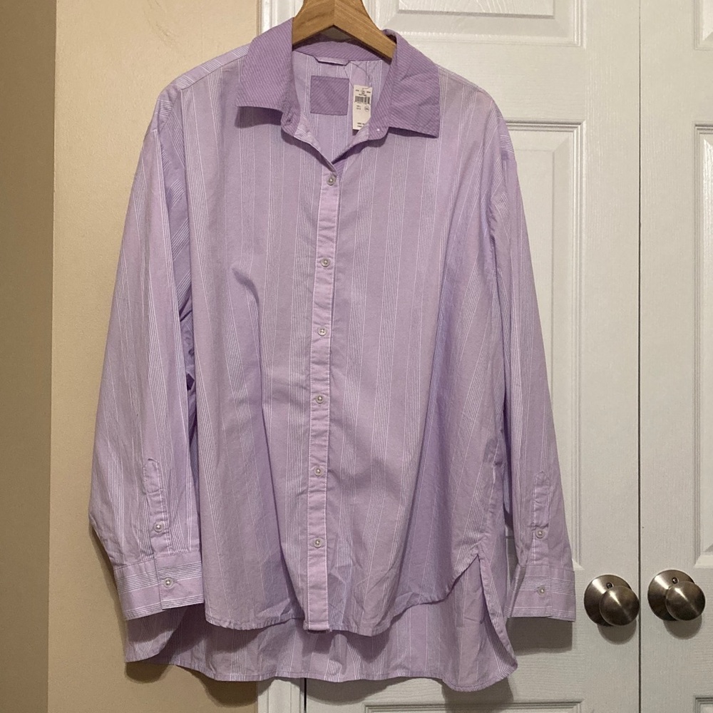 Aerie good day button down shirt